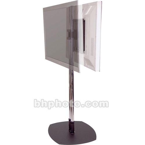 Premier Mounts Dual floor stand, 72-in chrome - PSD-CS72, Premier, Mounts, Dual, floor, stand, 72-in, chrome, PSD-CS72