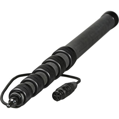 PSC FBPM-CC - Medium Carbon Fiber Boom Pole with Coiled Cable - Measuring 2.2 - 8.3