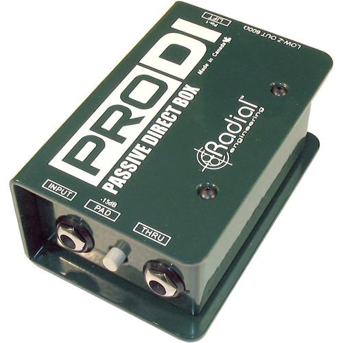 Radial Engineering ProDI - Single Channel Passive Direct Box