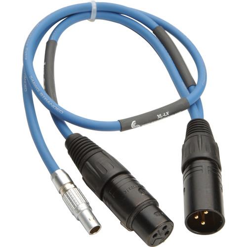 Sound Devices XL-LX LEMO 5-Pin to 3-Pin XLR M F Cable