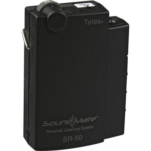 Telex SR-50 - Single Frequency Assistive Listening Receiver - A