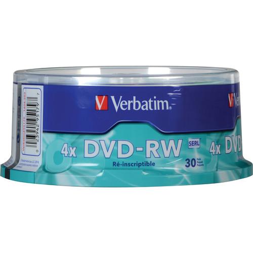 Verbatim DVD-RW 4.7GB, 4x Recordable Disc