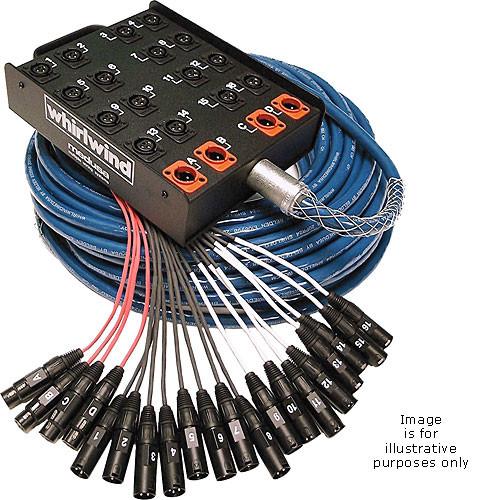 Whirlwind Medusa Standard Series 20 Channel Stagebox to Fanout Snake - 100