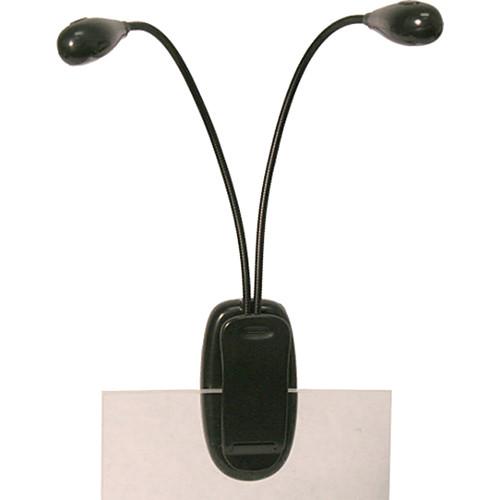 AmpliVox Sound Systems Clip-On Dual Gooseneck LED Light