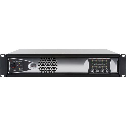 Ashly 4-Channel 1000W Pema Network Power Amplifier with OPDante Card & Protea DSP Software Suite
