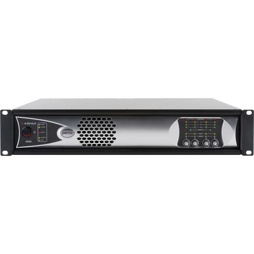 Ashly 4-Channel 1000W Pema Network Power Amplifier with OPDante Card & Protea DSP Software Suite