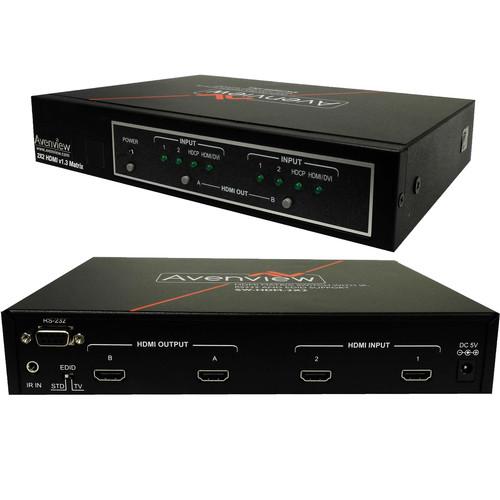 Avenview 2x2 HDMI Matrix Switcher