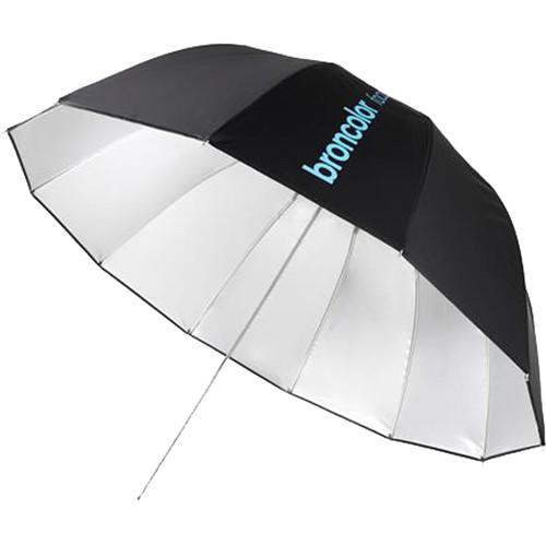 Broncolor Focus 110 cm Silver Black Umbrella