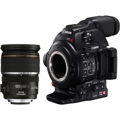 Canon EOS C100MK II with 17-55 Lens Kit