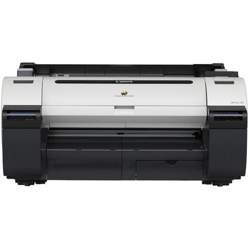Canon imagePROGRAF iPF670 24" Large-Format Inkjet Printer