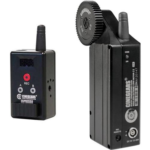 CINEGEARS Single Axis Wireless Mini Rocker Controller Kit with Extreme High Torque Motor and Hard Case