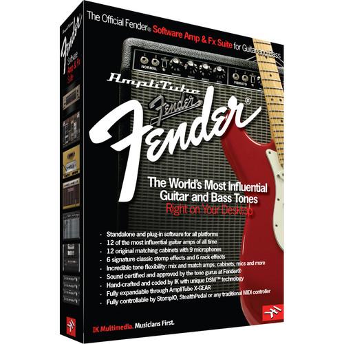 IK Multimedia AmpliTube Fender - Guitar Amplifier and Cabinet Emulation Software