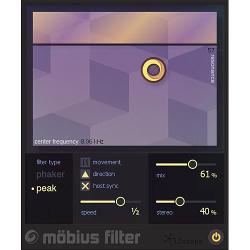 iZotope Mobius Filter - Filter Sweep Plug-In