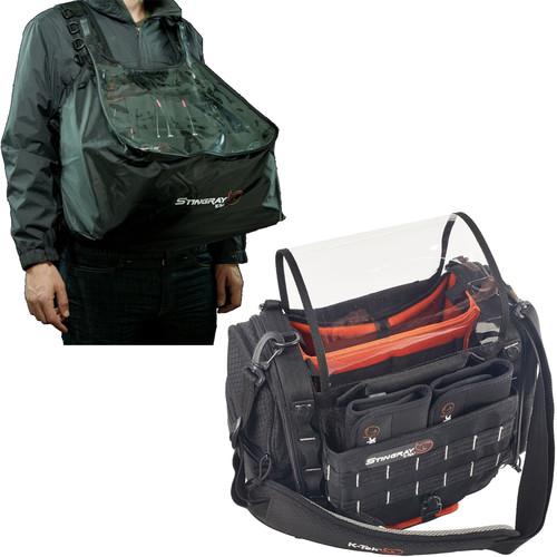 K-Tek Stingray Small Audio Mixer Recorder Bag with Rain Bib Kit