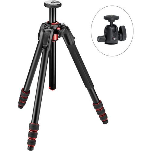 Manfrotto 190go! Aluminum Tripod with 494 Mini Ball Head Kit