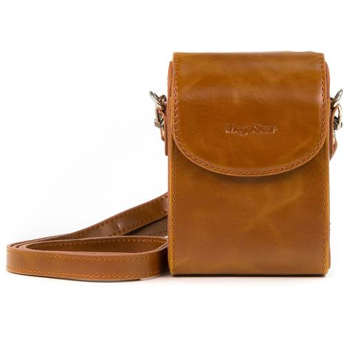MegaGear Ever- Ready  Leather Camera Case for Panasonic Lumix DC-ZS70, DMC-LX10, DMC-ZS60, or DMC-ZS100