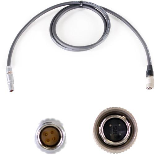 Nebtek RED to SmallHD DP7 Power Cable 4-Pin LEMO Male to 4-Pin Hirose Male