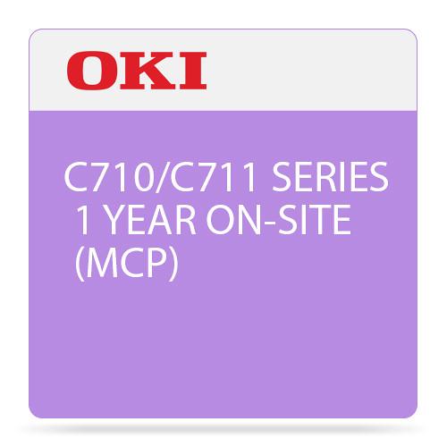 OKI 1-Year On-Site Maintenance Contract for C710 C711 Color Series Printer