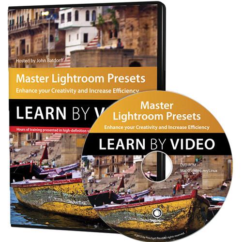 Peachpit Press DVD: Master Lightroom Presets Learn by Video: Enhance Your Creativity and Increase Efficiency