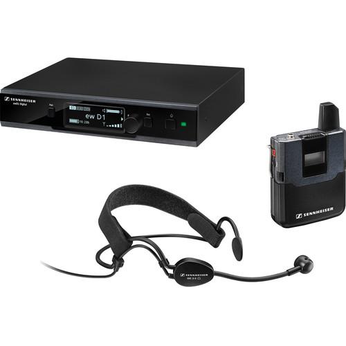 Sennheiser ew D1-ME3 Digital Wireless Headworn Mic Set with ME 3-II Headworn Microphone
