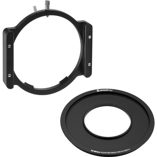 Sensei 100mm Aluminum Universal Filter Holder and 52mm Adapter Ring Kit
