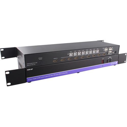 Smart-AVI HDN-8P 4K Ultra HD KVM Switch with USB 2.0 Sharing