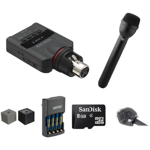 Tascam DR-10X and RE-50 B Compact Interview Recording Kit