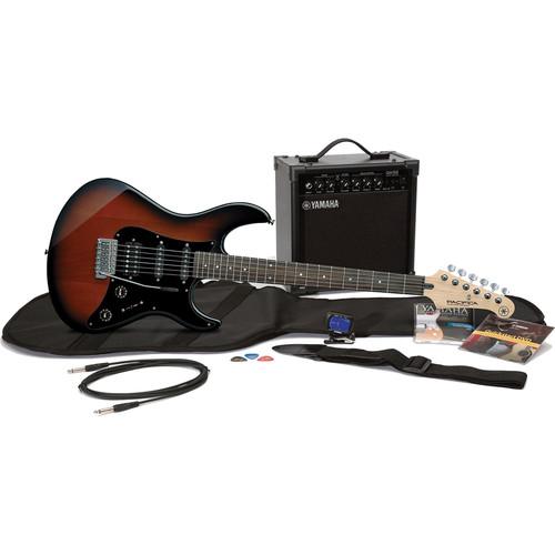 Yamaha Gigmaker Electric Bundle - Pacifica PAC012 Electric Guitar & 15-Watt Amplifier with Accessories