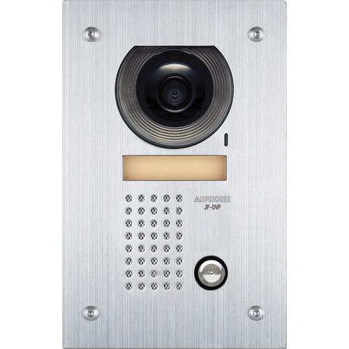 Aiphone JF-DVF Vandal-Resistant Flush Mount Color Video Door Station