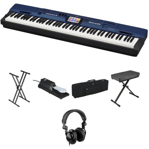 Casio PX-560 Portable Digital Piano Essentials Bundle