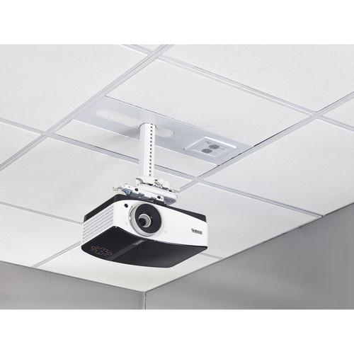 Chief Suspended Ceiling Projector System with 2-Gang Filter & Surge