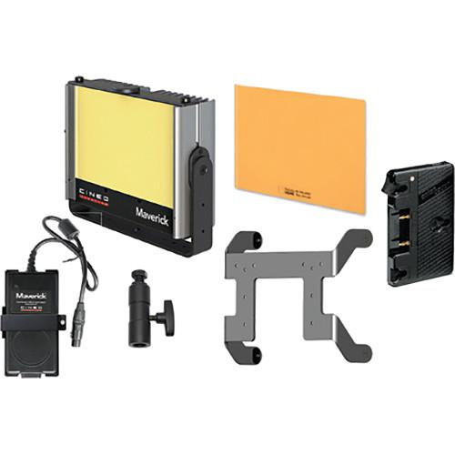 Cineo Lighting Maverick Bi-Color LED Light 150W Portable Gold Mount Kit