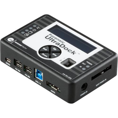 CRU-DataPort Forensic UltraDock FUDv5.5 Drive Dock Reader with USB, eSATA, and FireWire 800