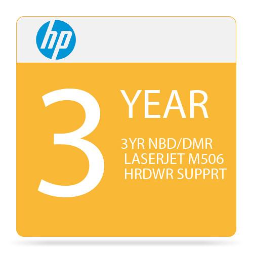 HP 3-Year Next Business Day & Defective Media Retention Care Pack for M506 Series Printers
