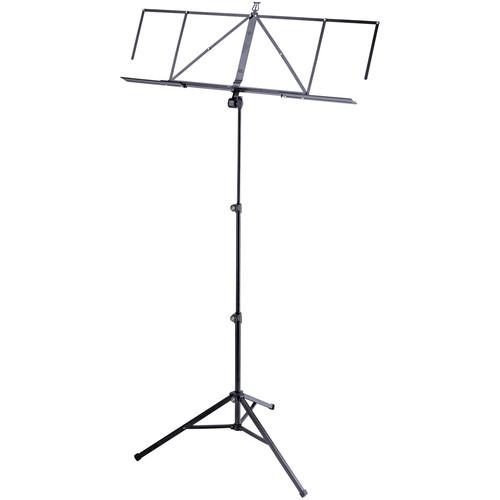 K&M Robby Plus Height-Adjustable Music Stand with Expandable Music Desk