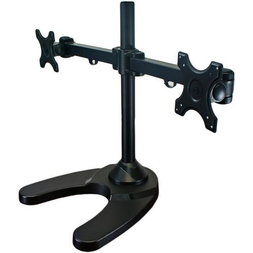 Mount-It! MI-781 Dual Free-Standing, Articulating, Computer Monitor Mount