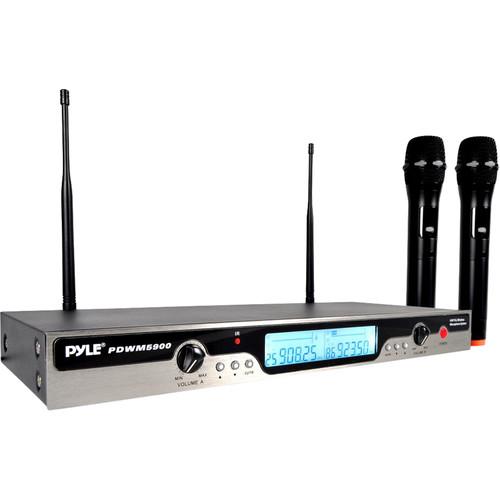 Pyle Pro Premier Series UHF Wireless Microphone System