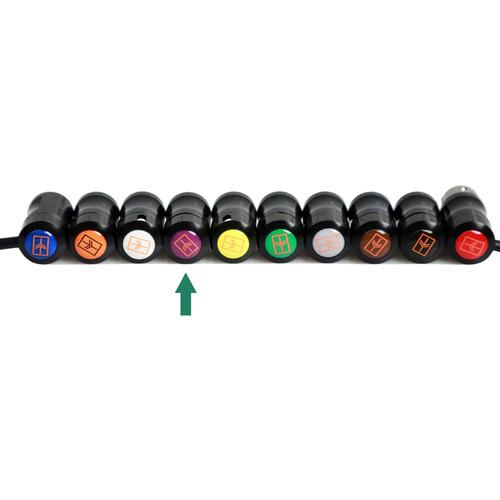 Remote Audio Color Decal for Low-Profile XLR Connector