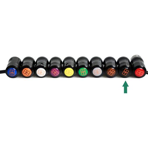 Remote Audio Color Decal for Low-Profile XLR Connector