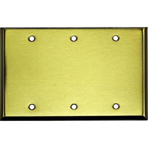 Whirlwind 3-Gang Blank Wall Plate