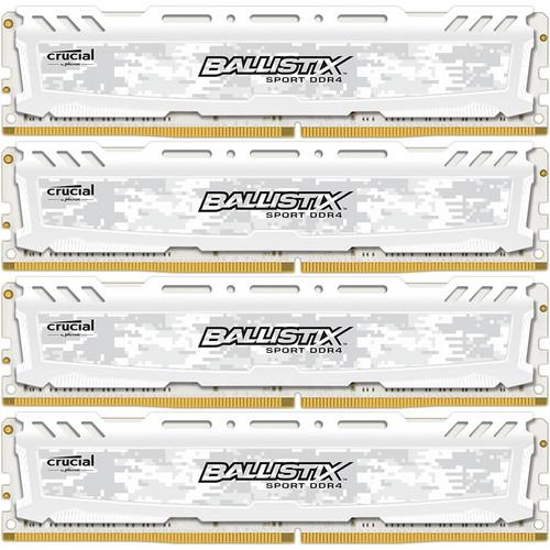 Ballistix 16GB Ballistix Sport DDR4 2400 MHz UDIMM Memory Module Kit