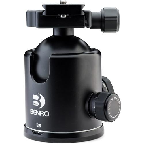 Benro B5 Triple Action Ball Head with PU85 Quick Release Plate