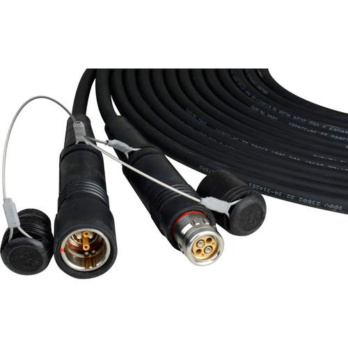 Camplex Lemo FUW Male to Lemo PUW Female Outside Broadcast Fiber Camera Cable
