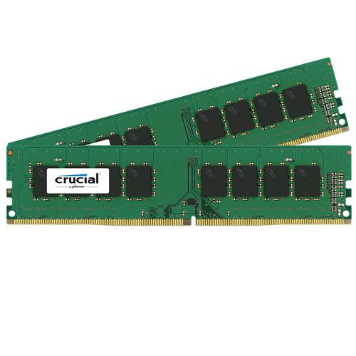 Crucial 16GB DDR4 2400 MHz UDIMM Memory Kit