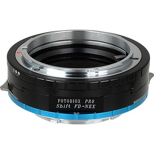 FotodioX Pro Lens Mount Shift Adapter for Canon FD-Mount Lens to Sony E-Mount APS-C Camera