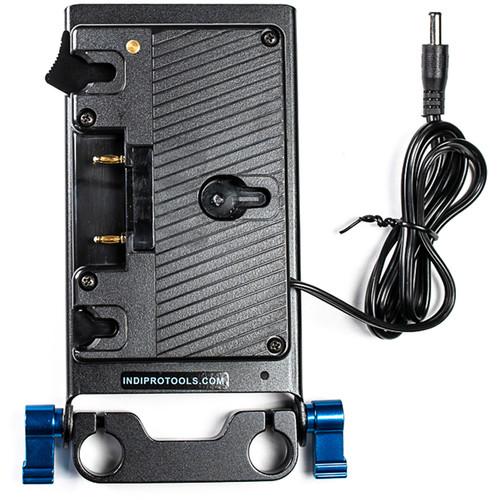 IndiPRO Tools Gold Mount Plate and 15mm Mounting System for Rotolight NEO LED Light