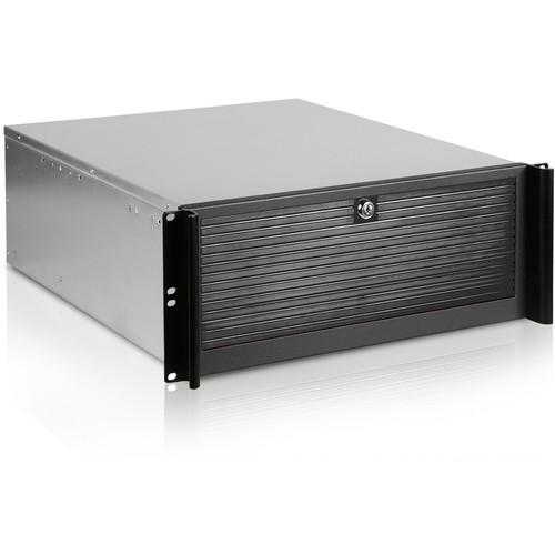 iStarUSA D-416 4 RU Compact Stylish Rackmount Chassis with 500W Redundant Power Supply