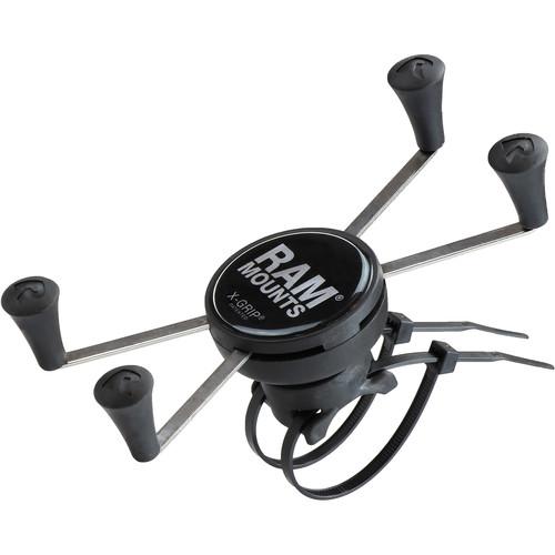 RAM MOUNTS EZ-On Off Bicycle Mount with Universal X-Grip for Large Smartphones