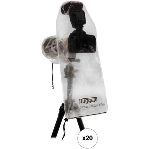 Ruggard RC-P18F Rain Cover for DSLR with Lens up to 18" and Flash Kit