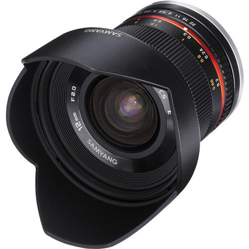 Samyang 12mm f 2.0 NCS CS Lens for Fujifilm X-Mount